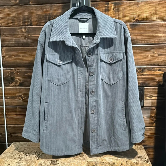 Avec Les Filles Corduroy Shirt Jacket - Picture 12 of 12